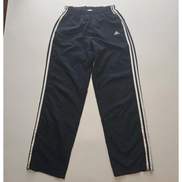 adidas Other - Adidas Track Pants Mens Medium Navy Climalite 3-Stripes Athletic Ankle Zip‎ Gym